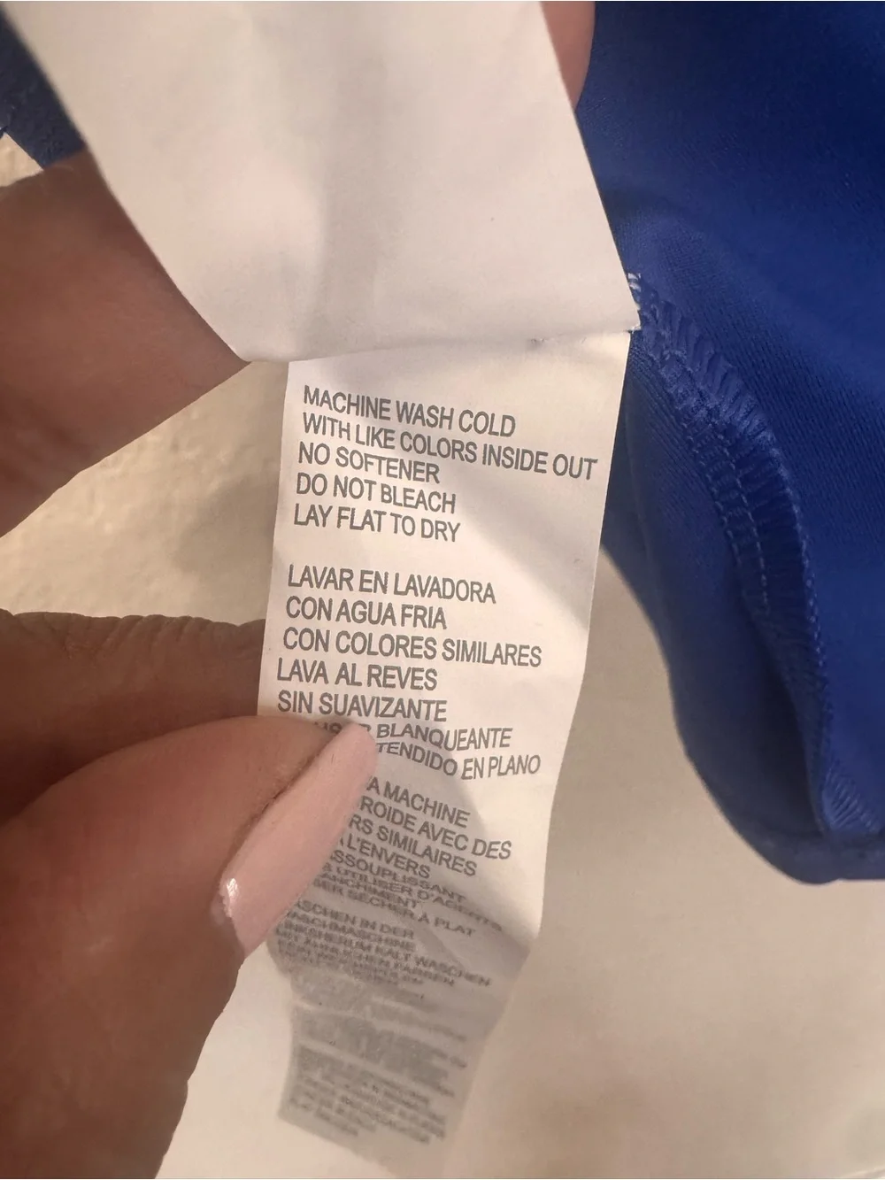 Fabletics Electric Blue Racerback Tank and High-Waist Leggings - Picture 5 of 13
